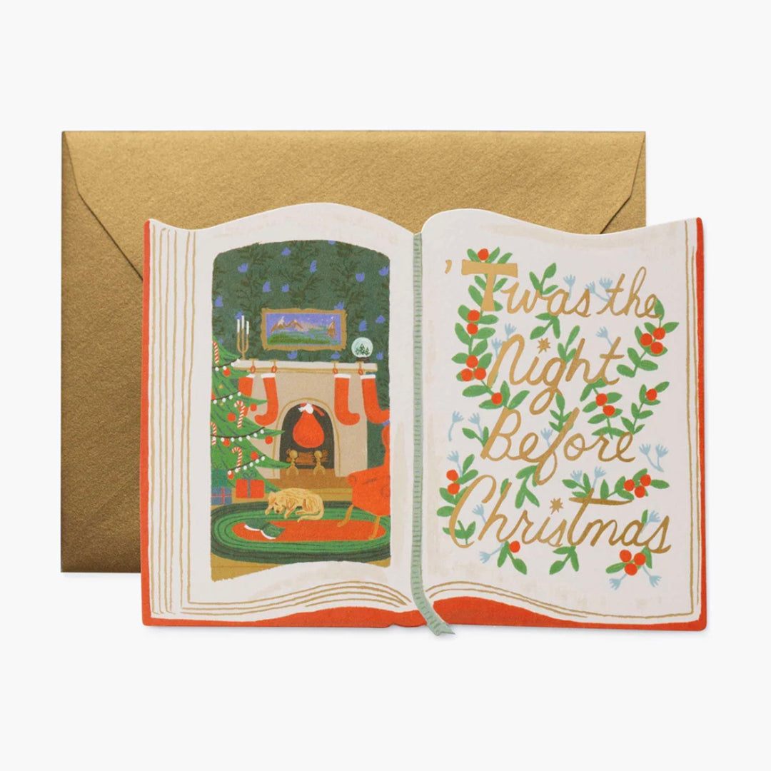 Rifle Paper Co. Greeting Card - 'Twas the Night Before Christmas