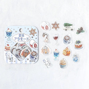 BGM Winter Edition Sticker Flakes - Coffee a la Mode