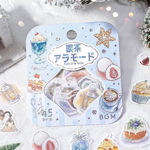 BGM Winter Edition Sticker Flakes - Coffee a la Mode