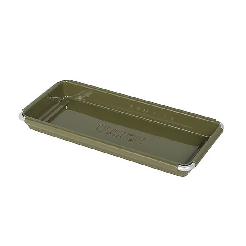 Dulton Metal Pen Tray - Olive