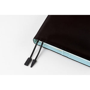 2025 Hobonichi COVER A6 Colors: Black x Clear Blue