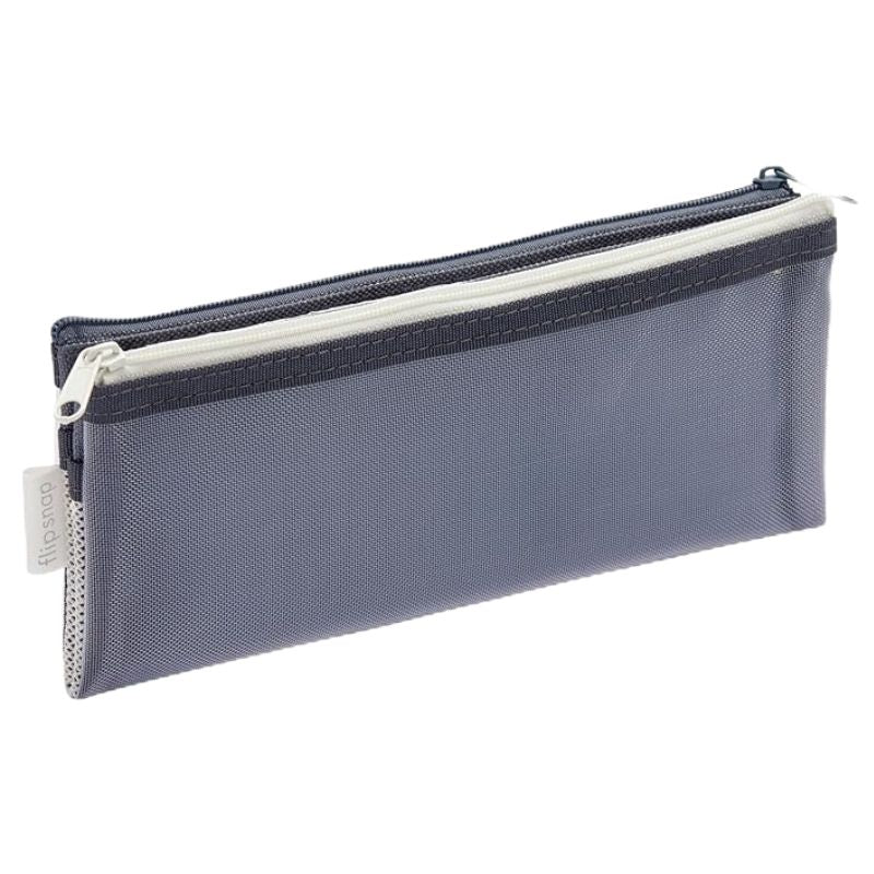 Flip Snap Pencase - Gray