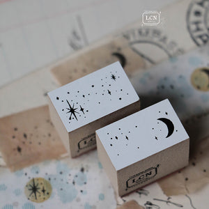 PRE ORDER: Lin Chia Ning Rubber Stamp 2pc Set - In The Sky