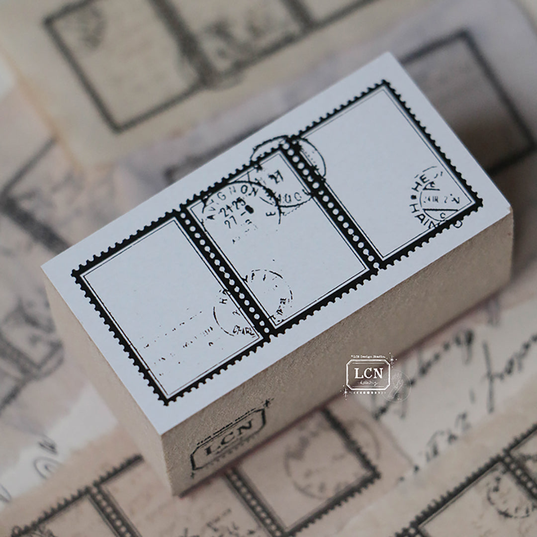 PRE ORDER: Lin Chia Ning Rubber Stamp - Postage Stamps (S)