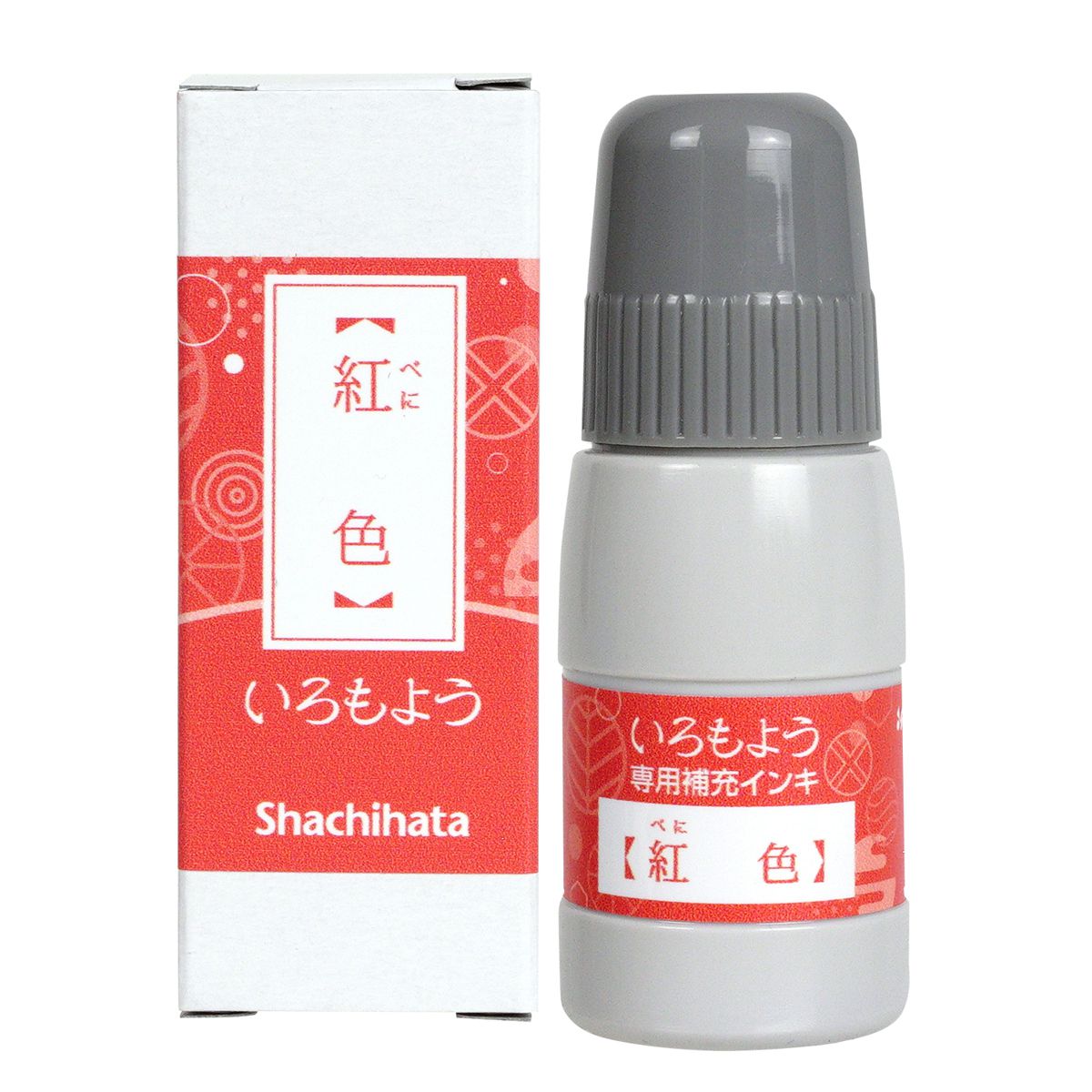 REFILL: Shachihata Iromoyo Ink Refill Bottle - Crimson - Beni-iro