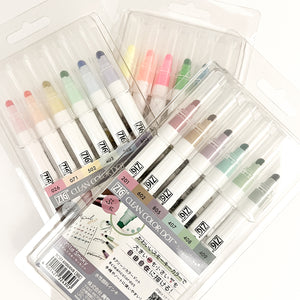 Kuretake ZIG Clean Color Dot Single - Mild Color Set